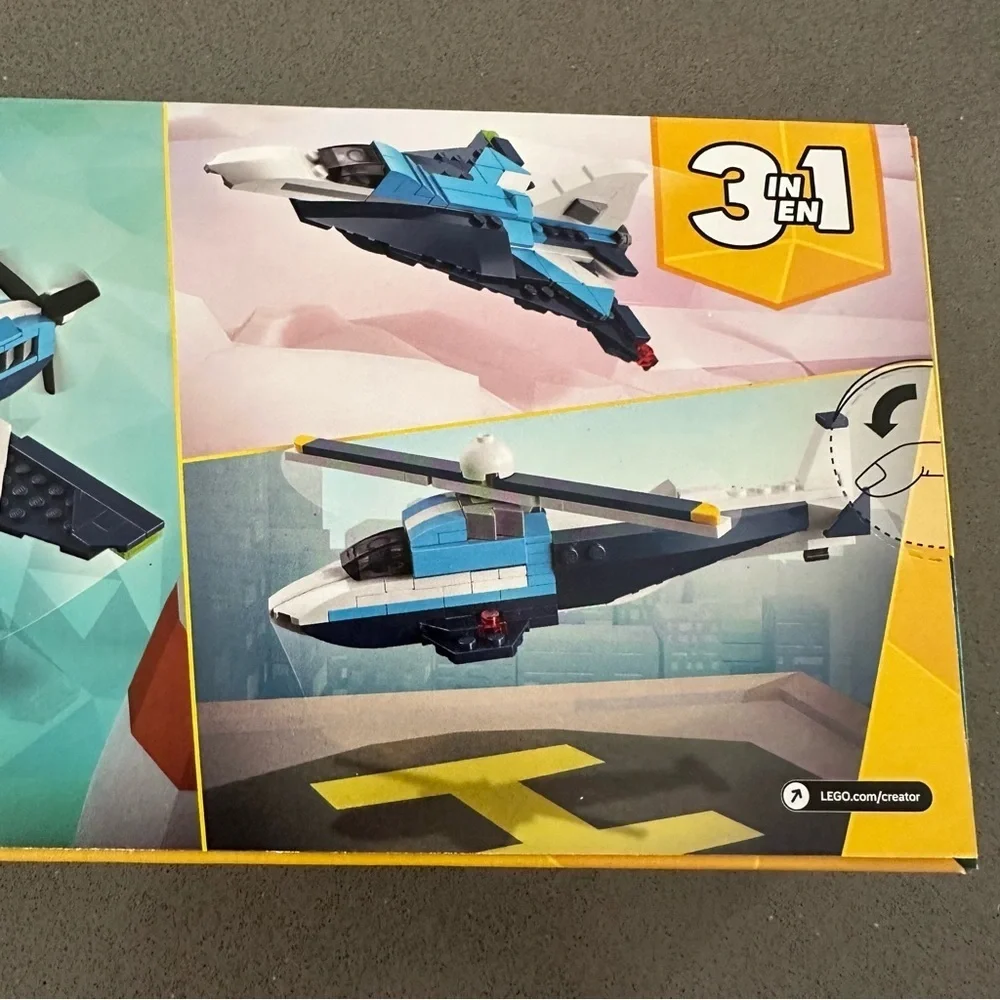 LEGO Creator 31160 Race Plane 3-in-1 Set • 178 Pieces • New